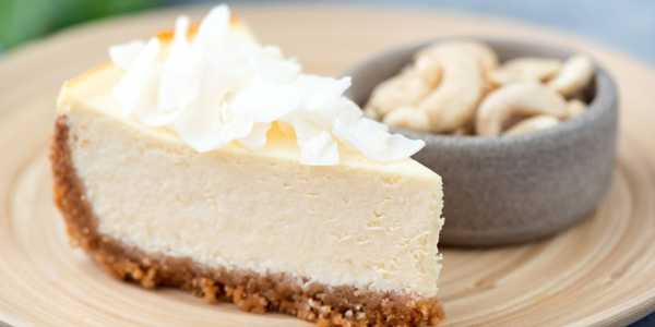 Vegan Cheesecake With Cashew Base